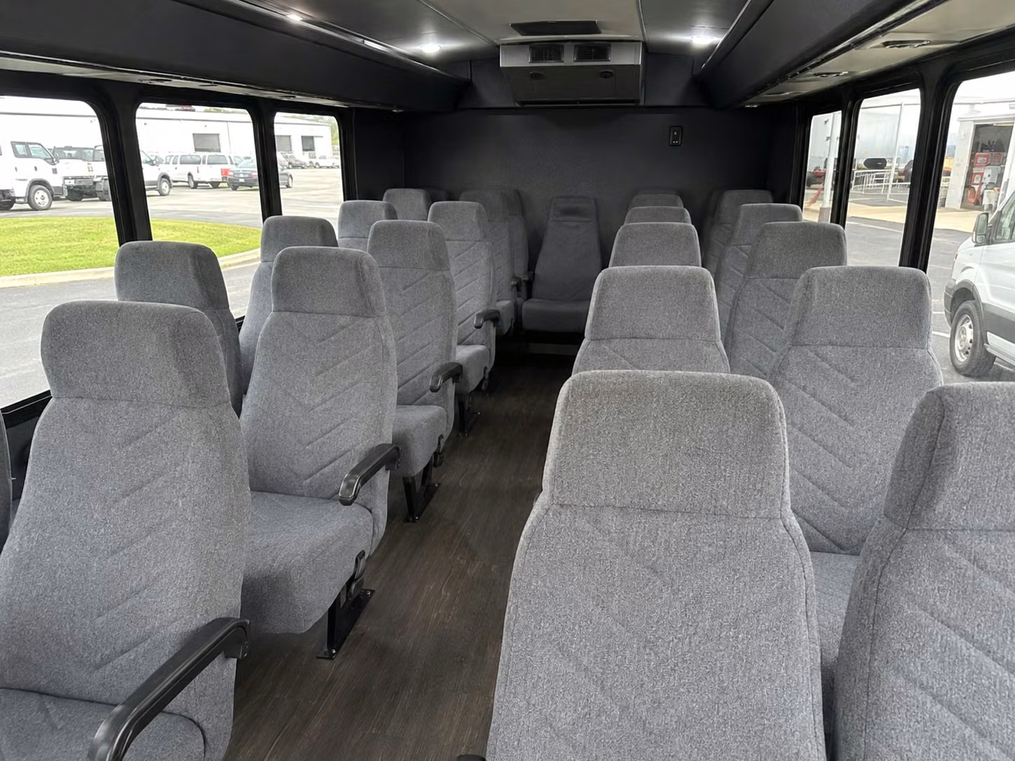 18 passenger minibus inside