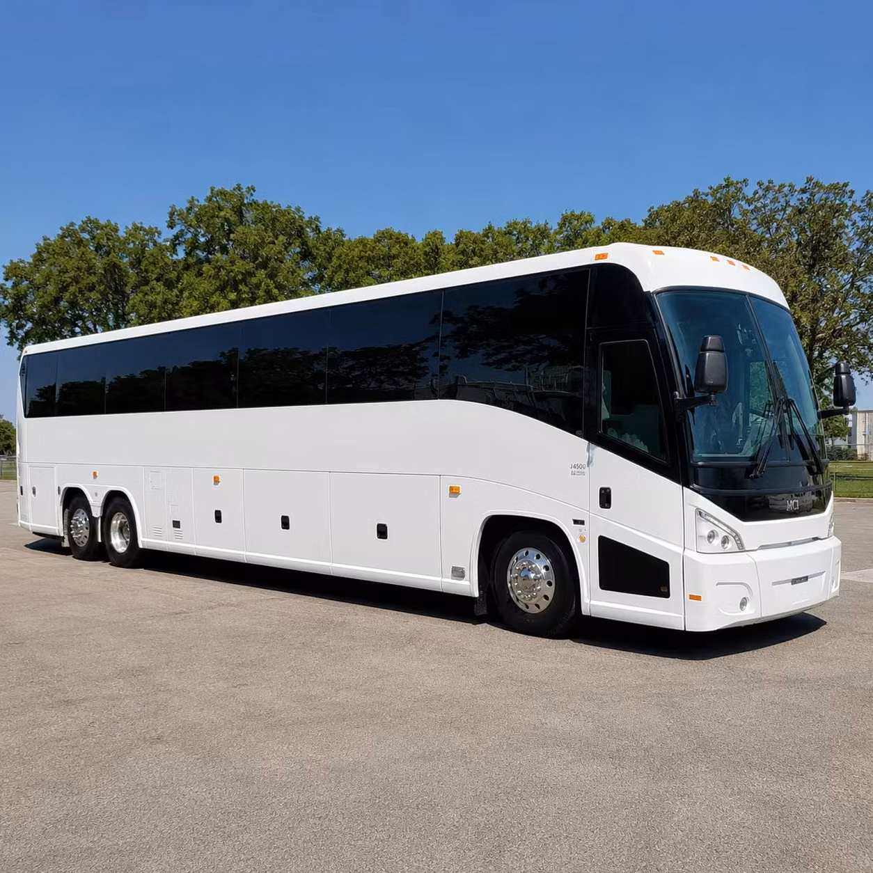 56 passenger charter bus