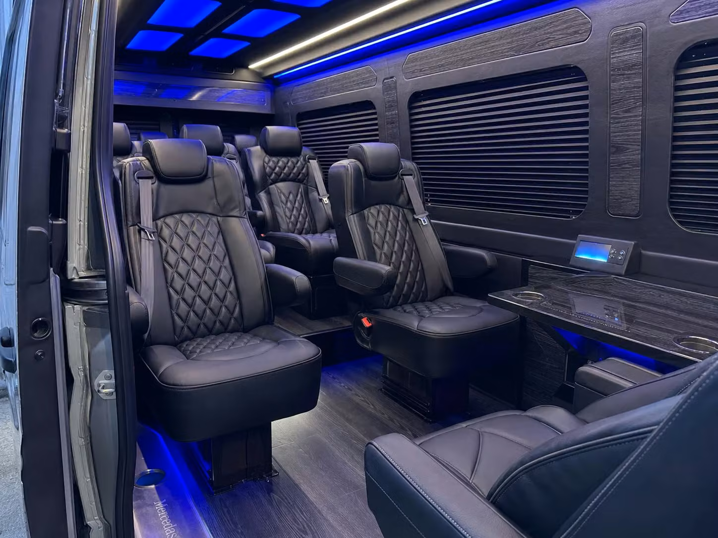 sprinter van transportation for groups and events across west orange