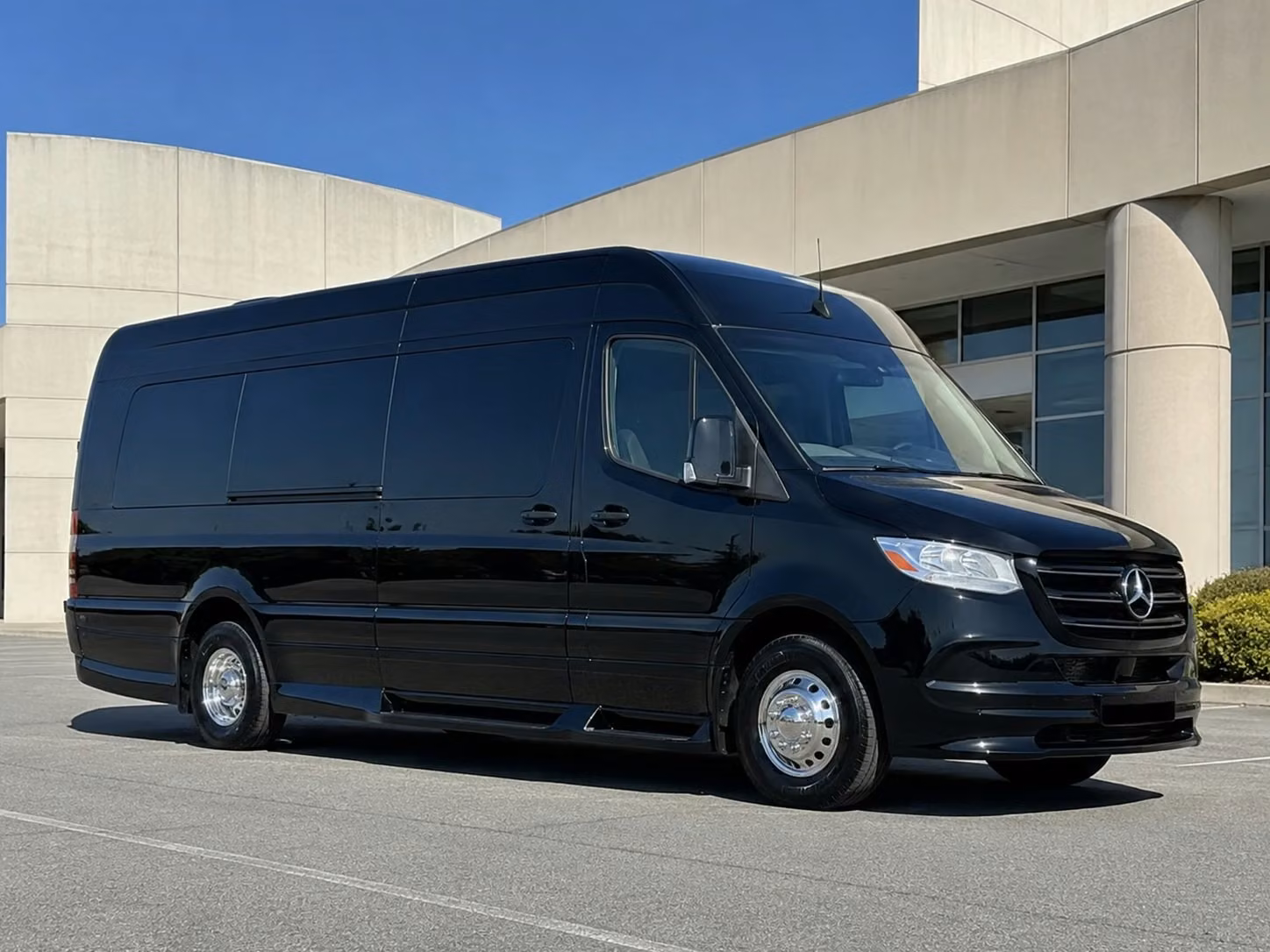 sprinter van with driver