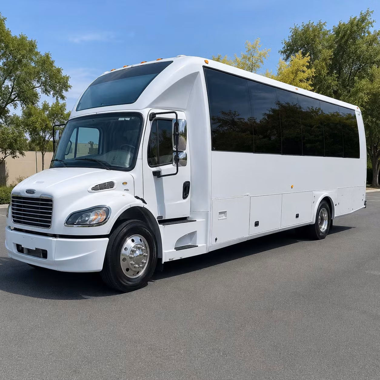 west orange prom groups love party buses with the amenities to match the night